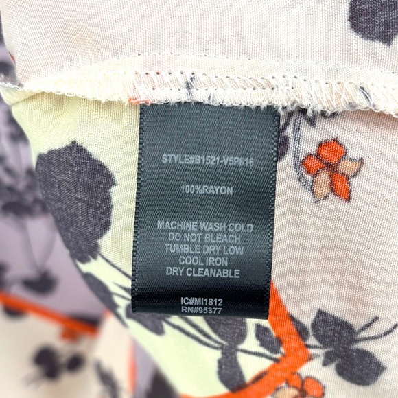 NWT Sanctuary Fade Into You Floral Blouse Sz M Patchwork Long Sleeve Multicolor - Picture 3 of 12